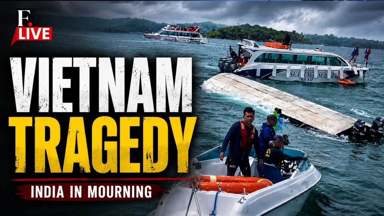 Vietnam Boat Tragedy LIVE: 15 Indian Tourists Killed Near Phu Quoc Island, Probe Underway cover art