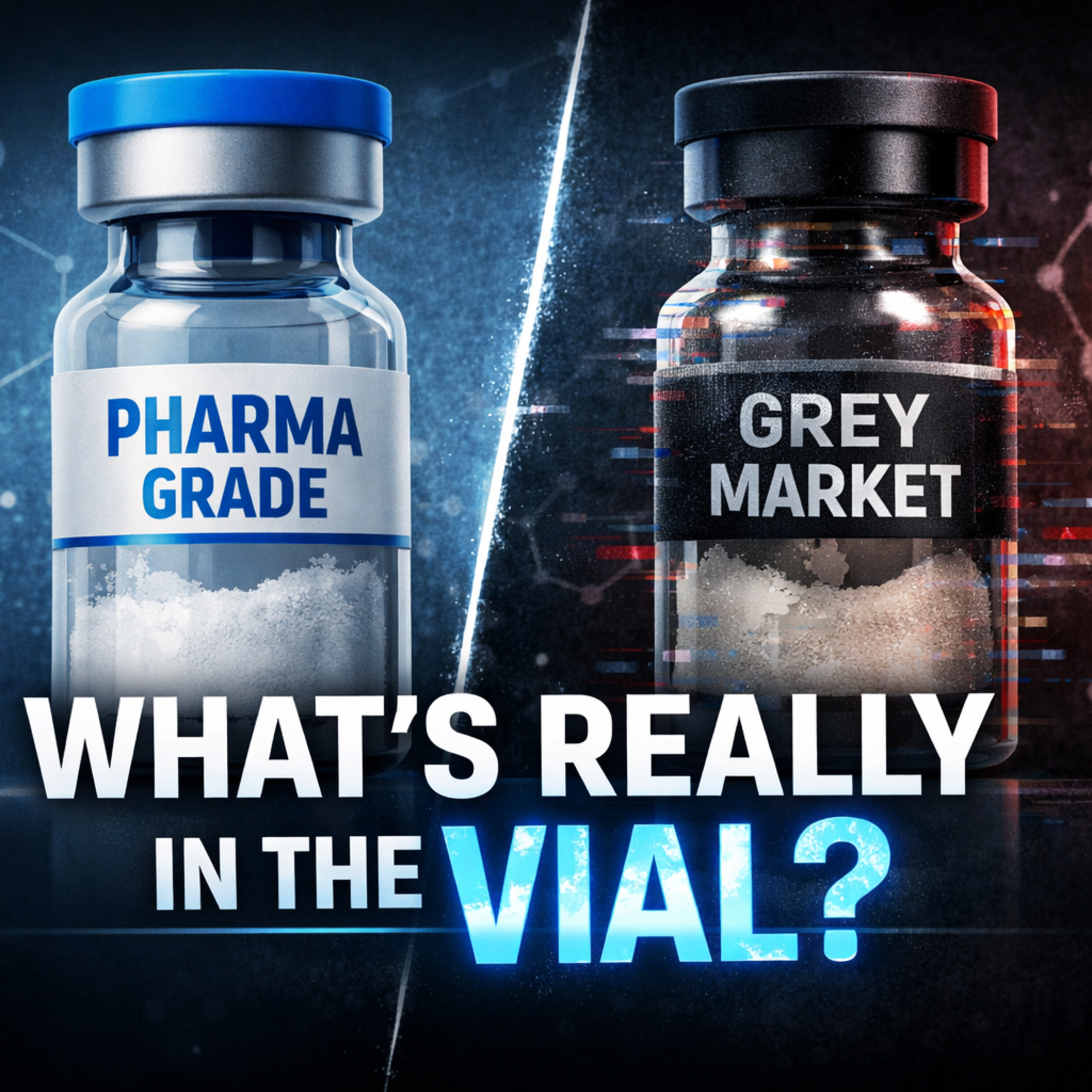 Grey Market Peptides – Safety, Testing, and What You Need to Know cover art