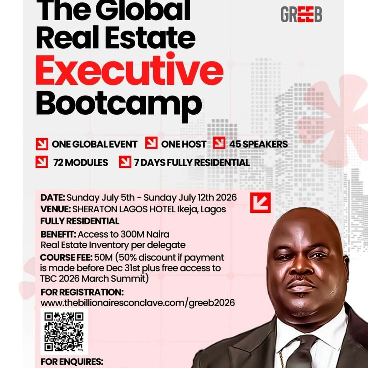 Global Real Estate Exacutive Bootcamp (GREEB 2026) cover art
