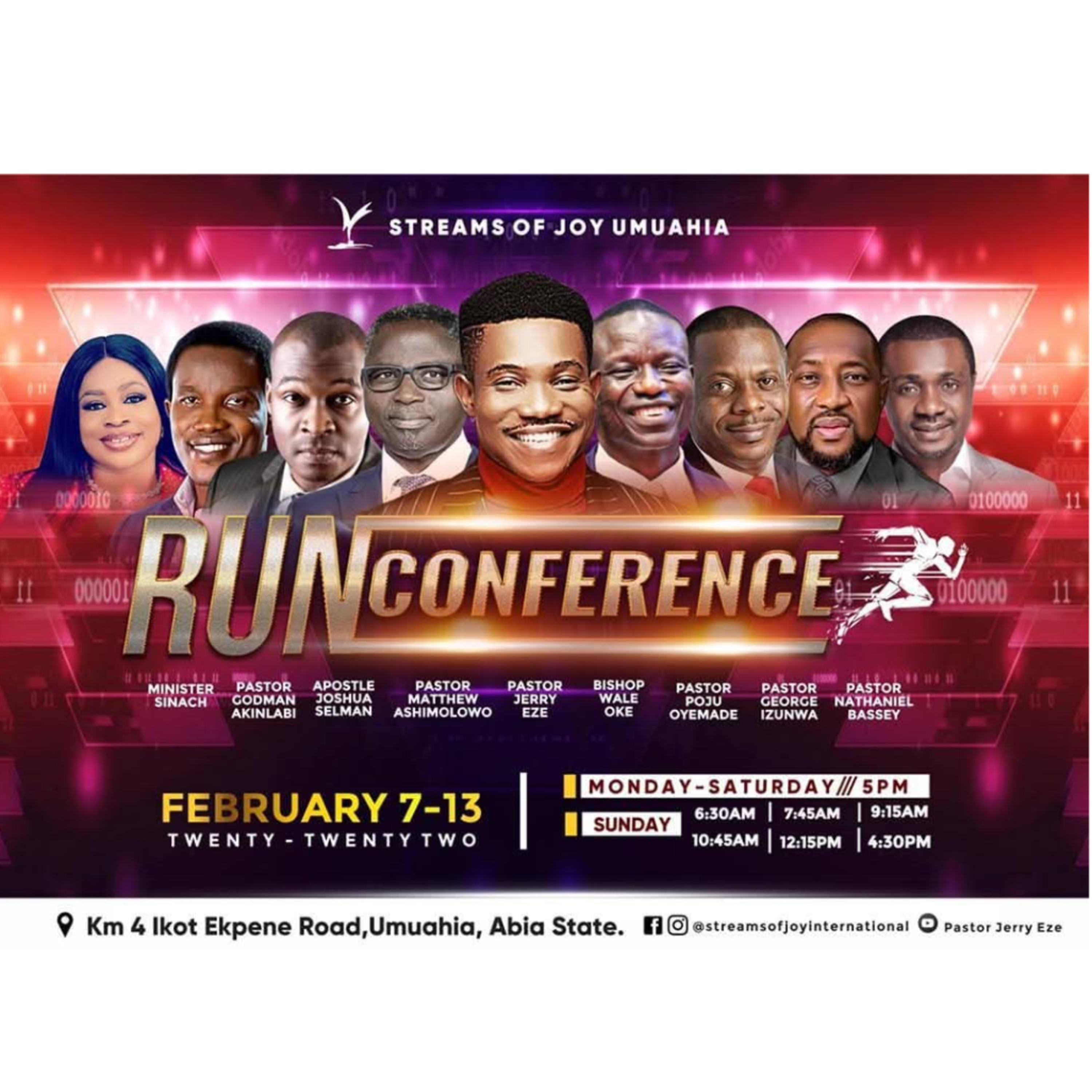 THE POWER OF SPIRITUAL PATTERNS (RUN CONFERENCE 2022) WITH APOSTLE JOSHUA SELMAN 11.02.2022