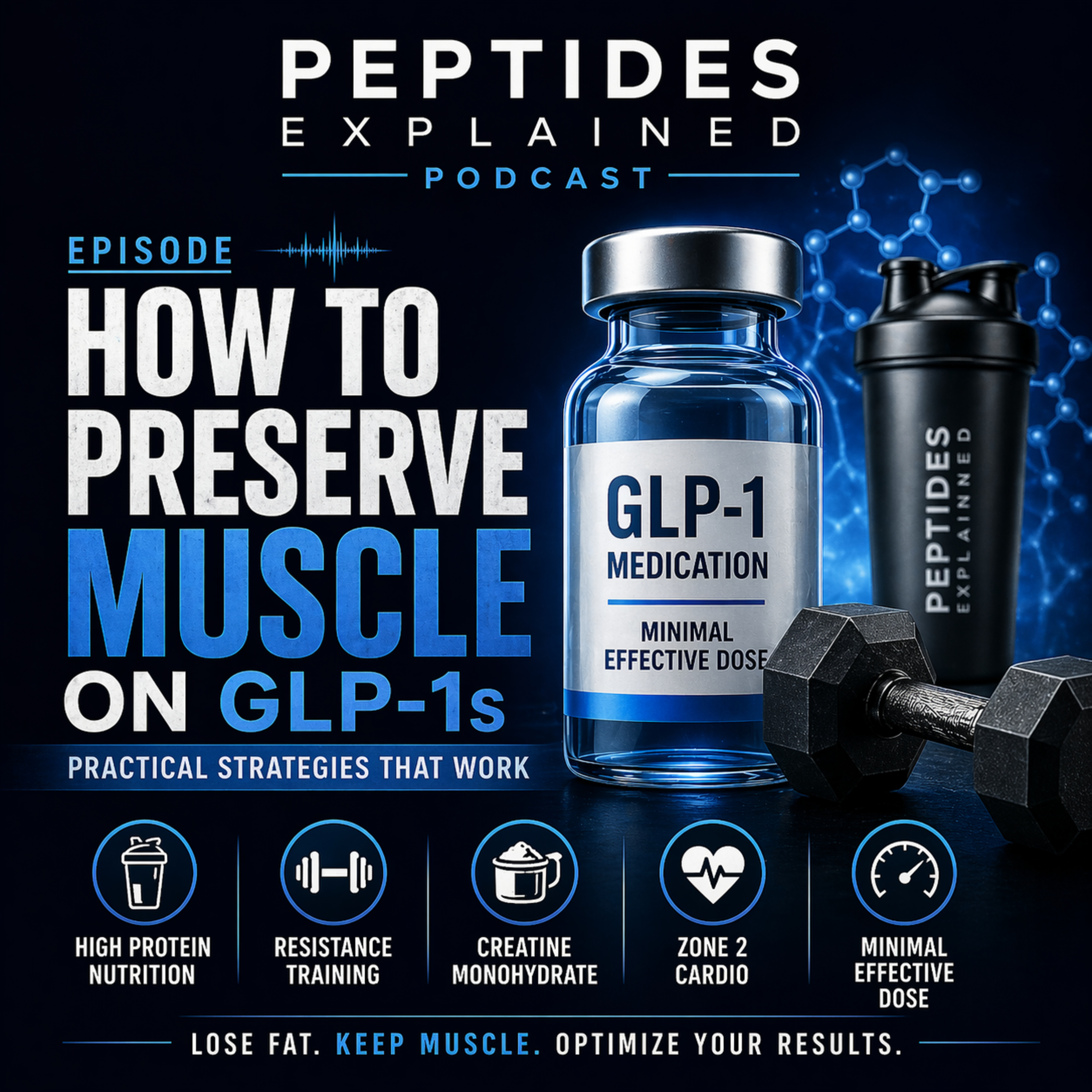 Minimal Effective Dose: The Key to Preventing Muscle Loss on GLP-1s cover art