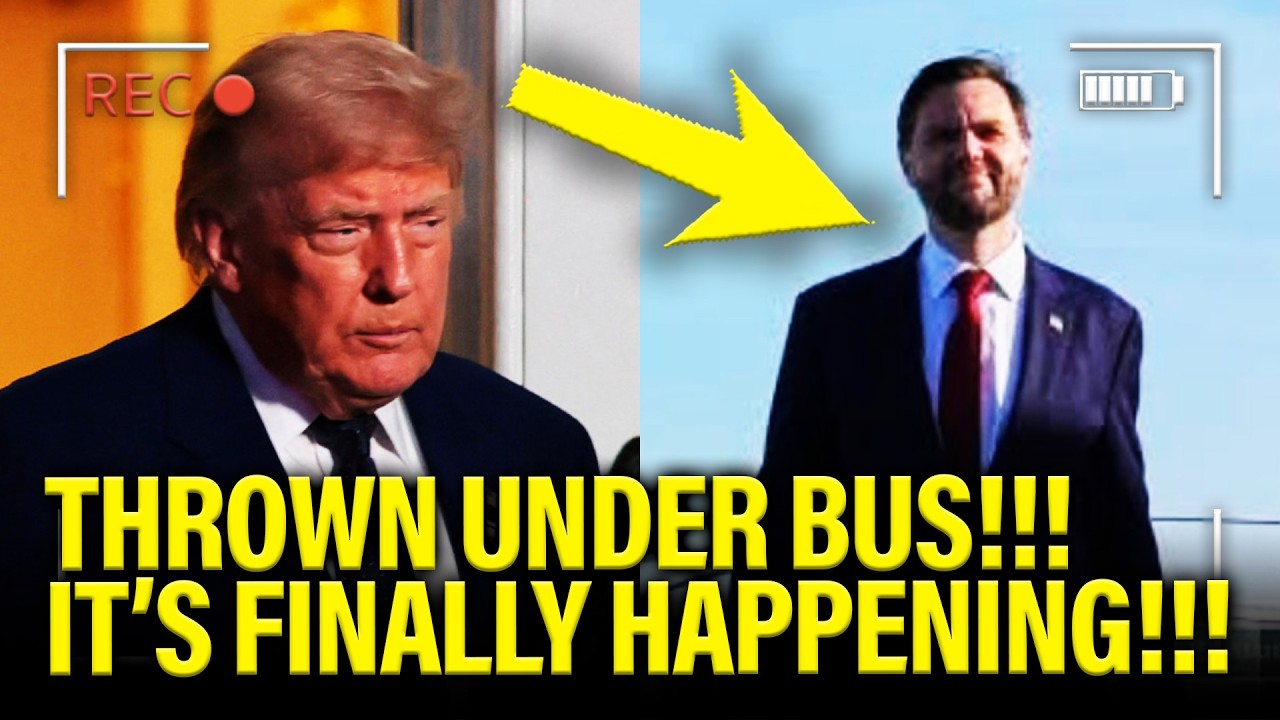 Trump THROWS Vance UNDER the BUS as END IS NEAR?!! cover art