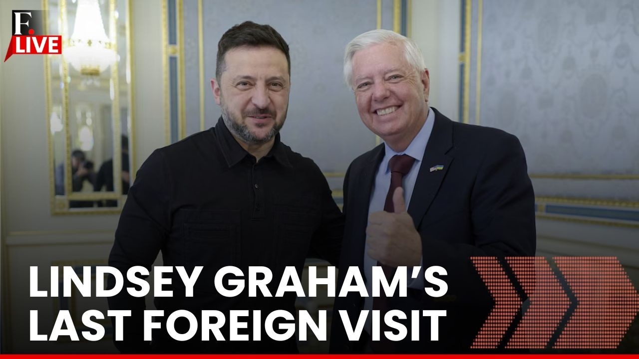 LIVE: Lindsey Graham Passes Away |US Senator Graham's Final Foreign Visit to Meet Ukraine's Zelensky cover art