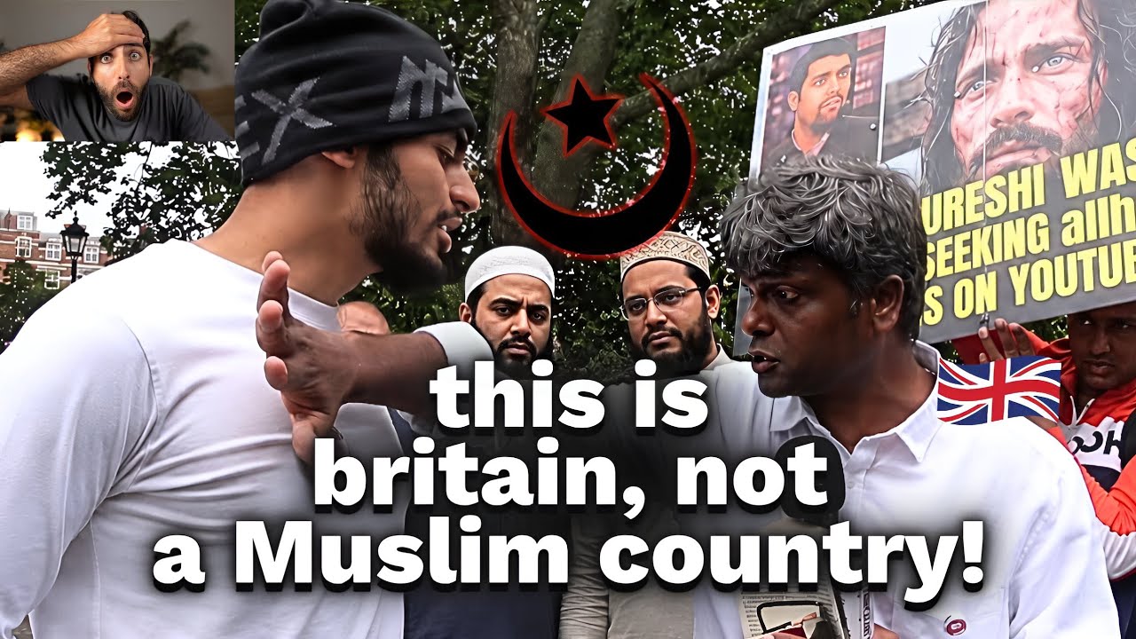 British Christian Preacher TAKES ON Entire Muslim Mob at Speakers Corner! cover art