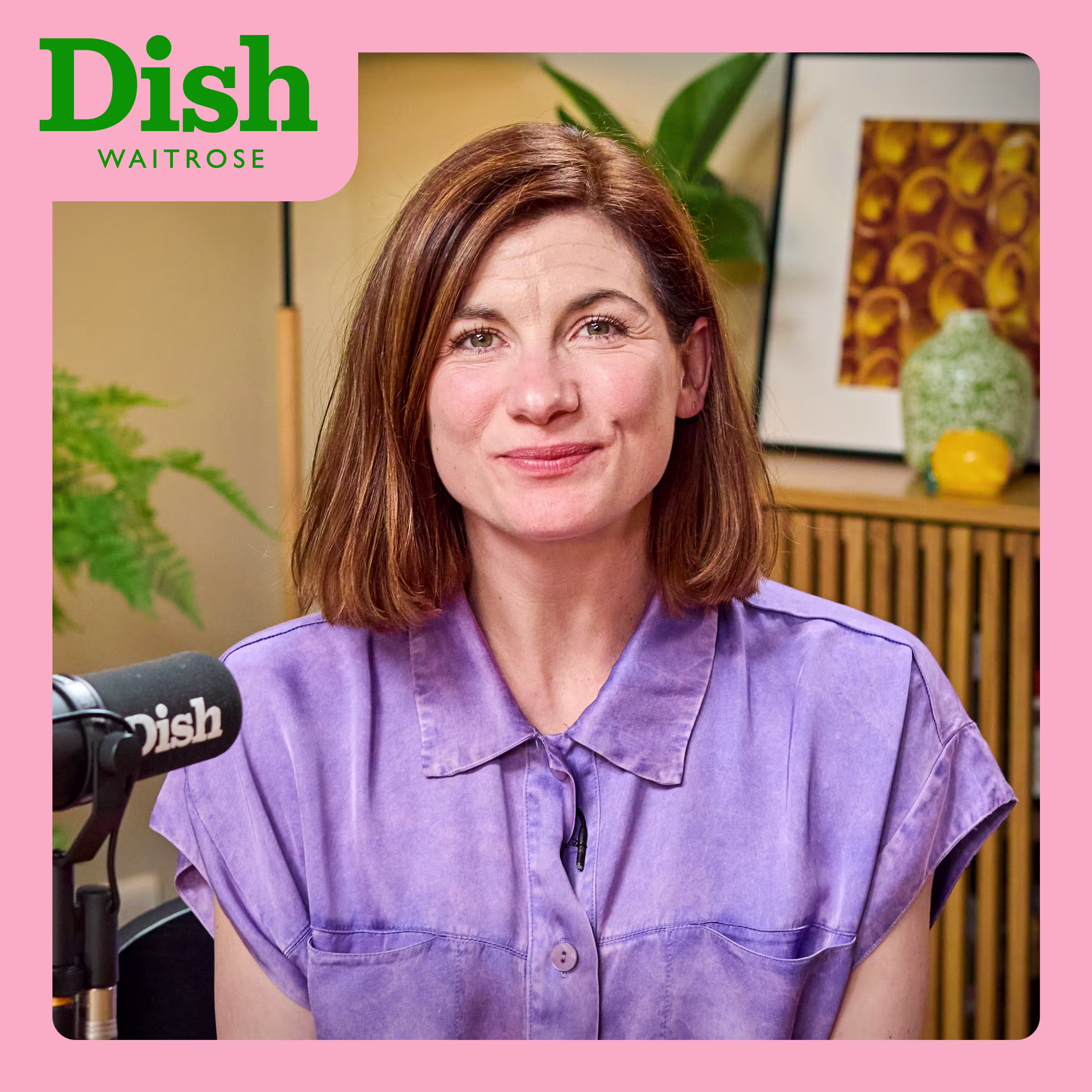 Jodie Whittaker surprised with our tagliatelle with asparagus, peas, shallots & capers cover art