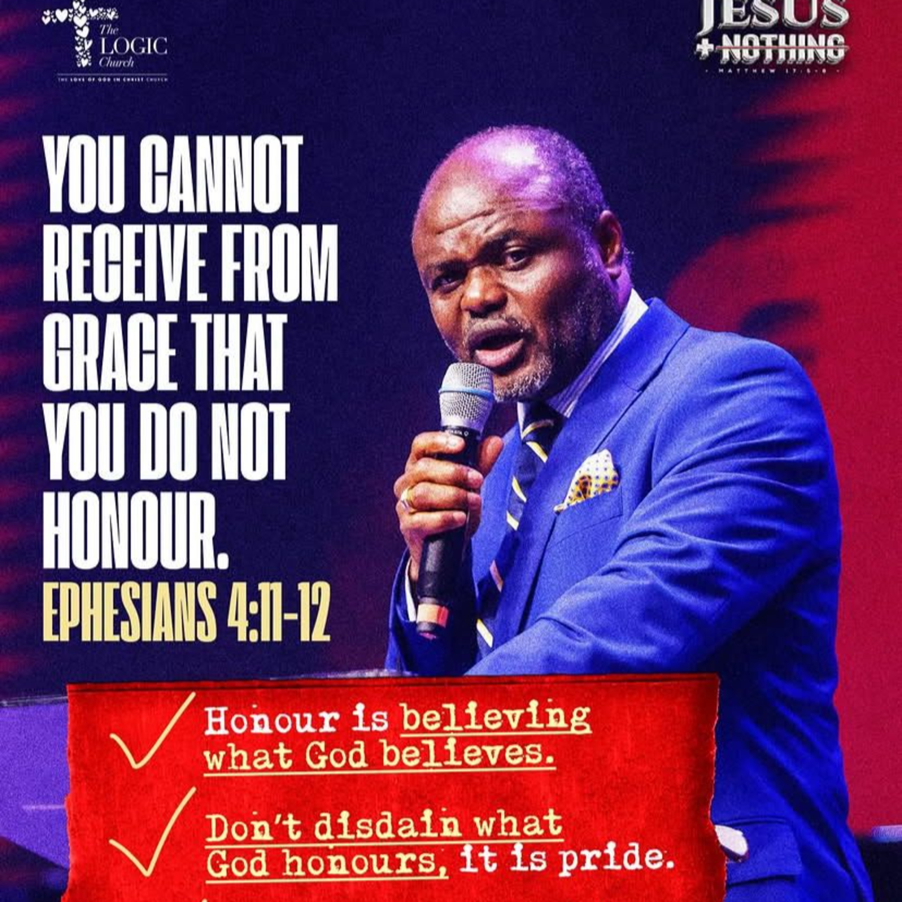 JESUS PLUS NOTHING 2026 | DR. ABEL DAMINA | THE LOGIC CHURCH | HQ cover art
