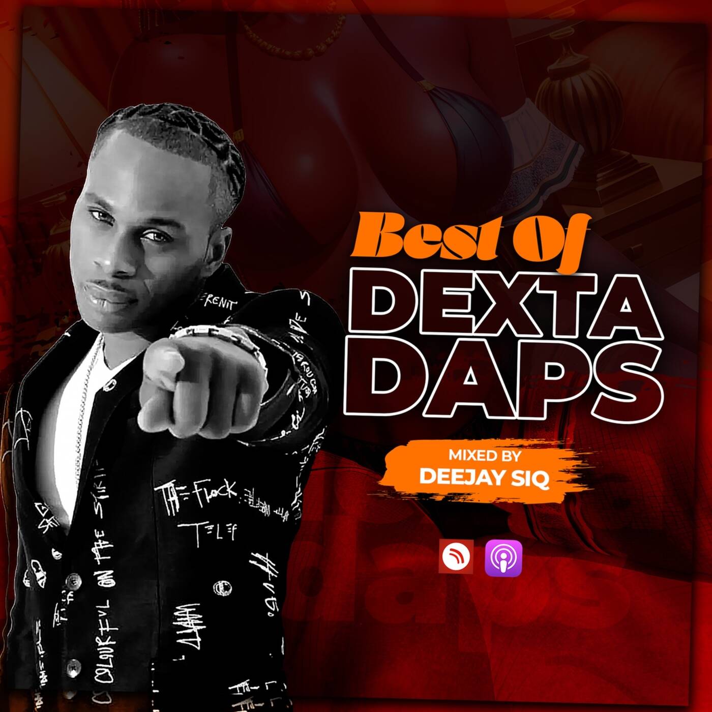 DEEJAY SIQ BEST OF DEXTA DAPS 2024 cover art