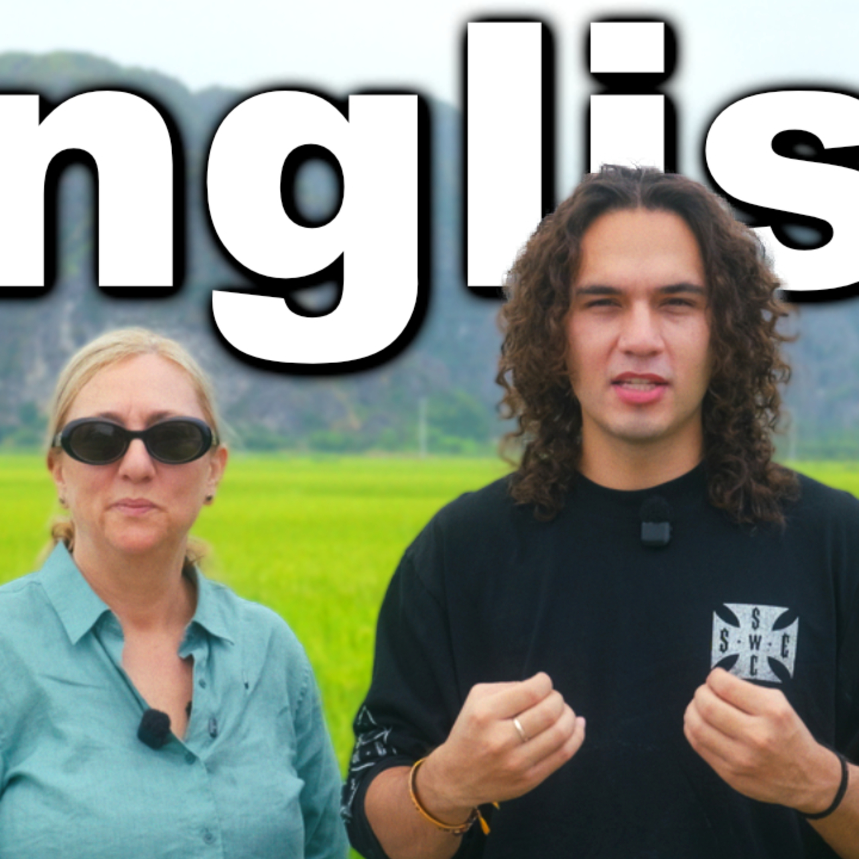 #70 Learn English PODCAST in Nature With My Mom | Comprehensible Input Vlog