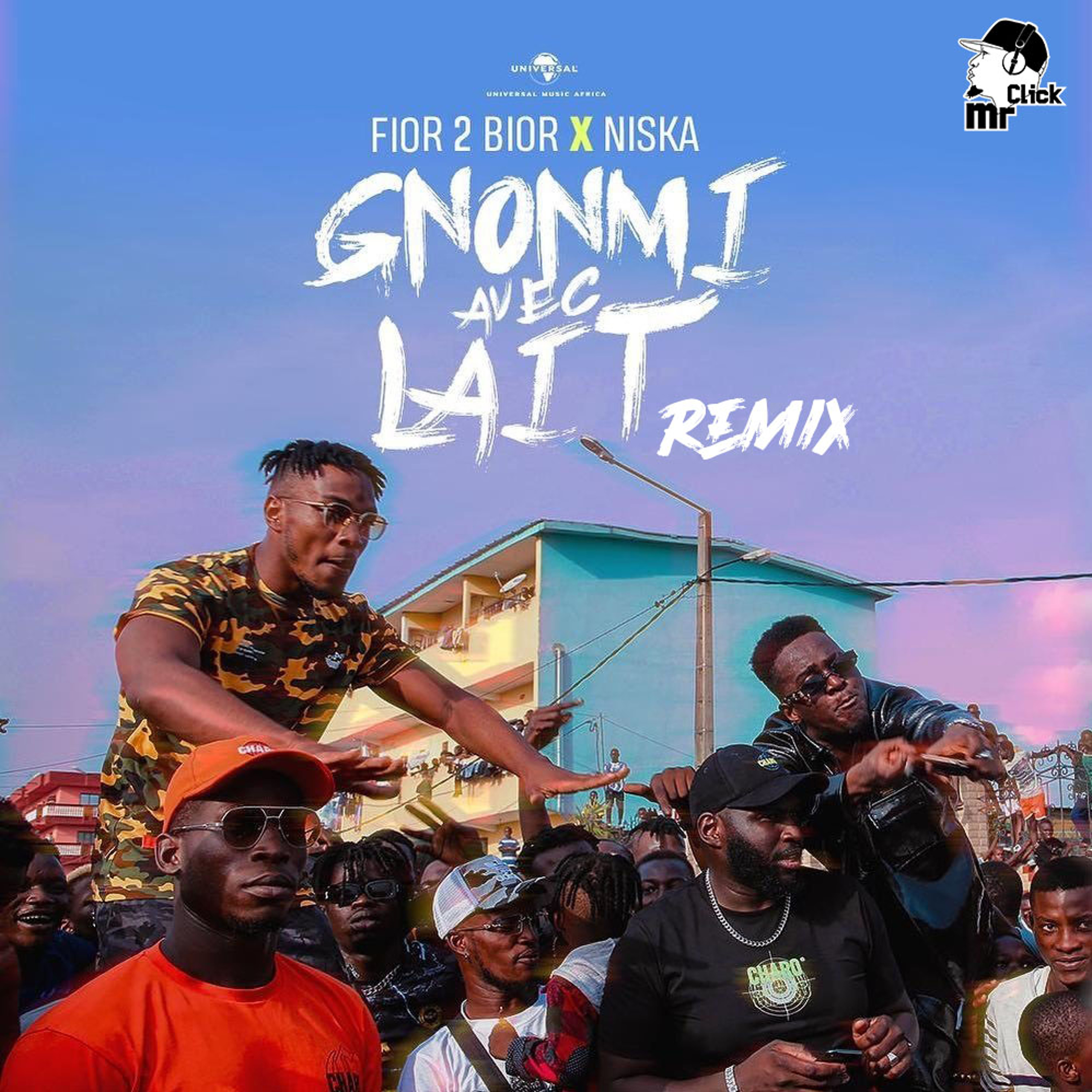 FIOR 2 BIOR X NISKA & DJ CLICK - Gnonmi avec lait remix cover art