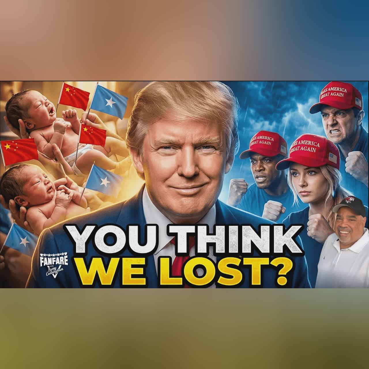 MAGA Doesn't Wave The White Flag! Don't Be One Of Those People Who Think Trump Lost Today!