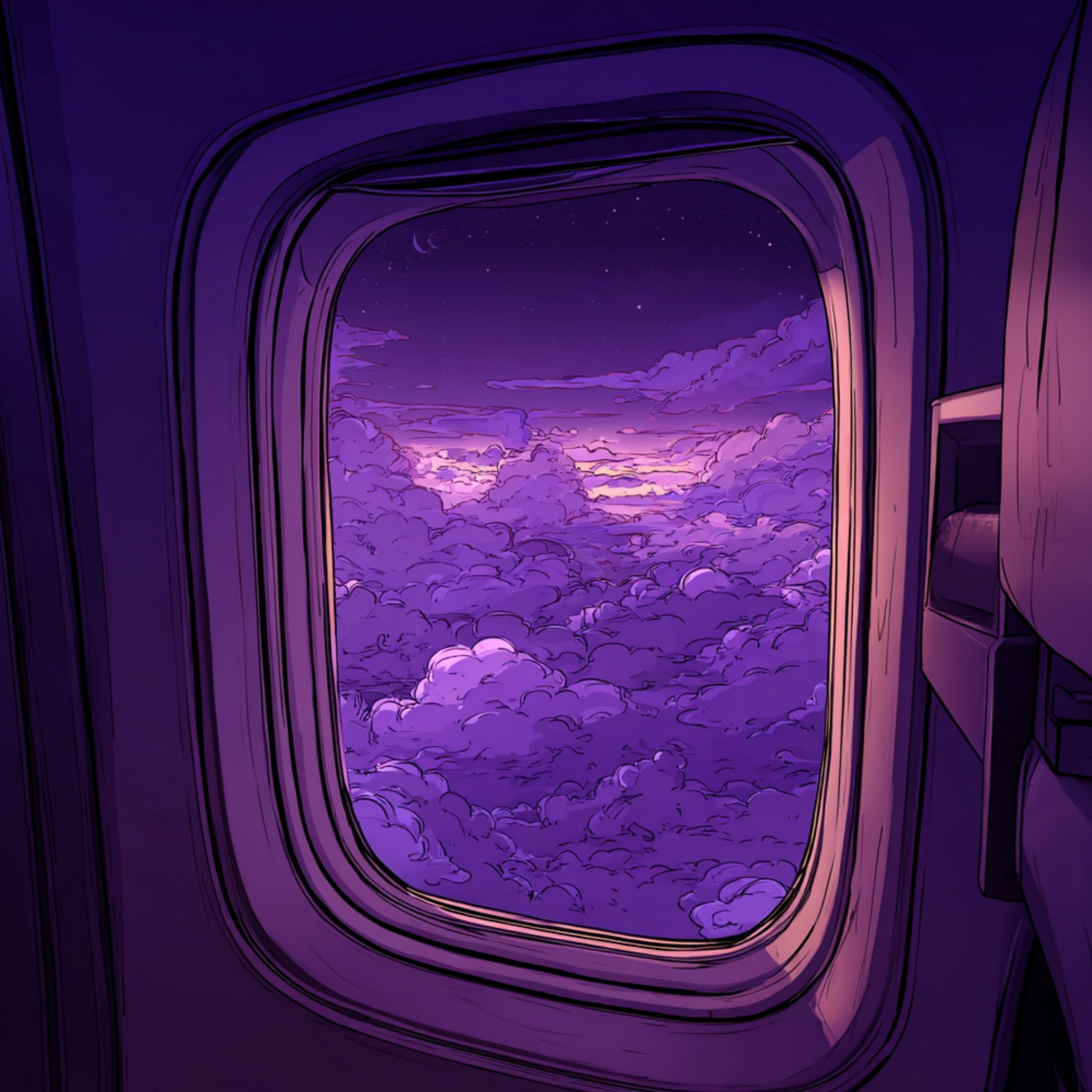 Airplane Cabin White Noise for Deep Sleep cover art