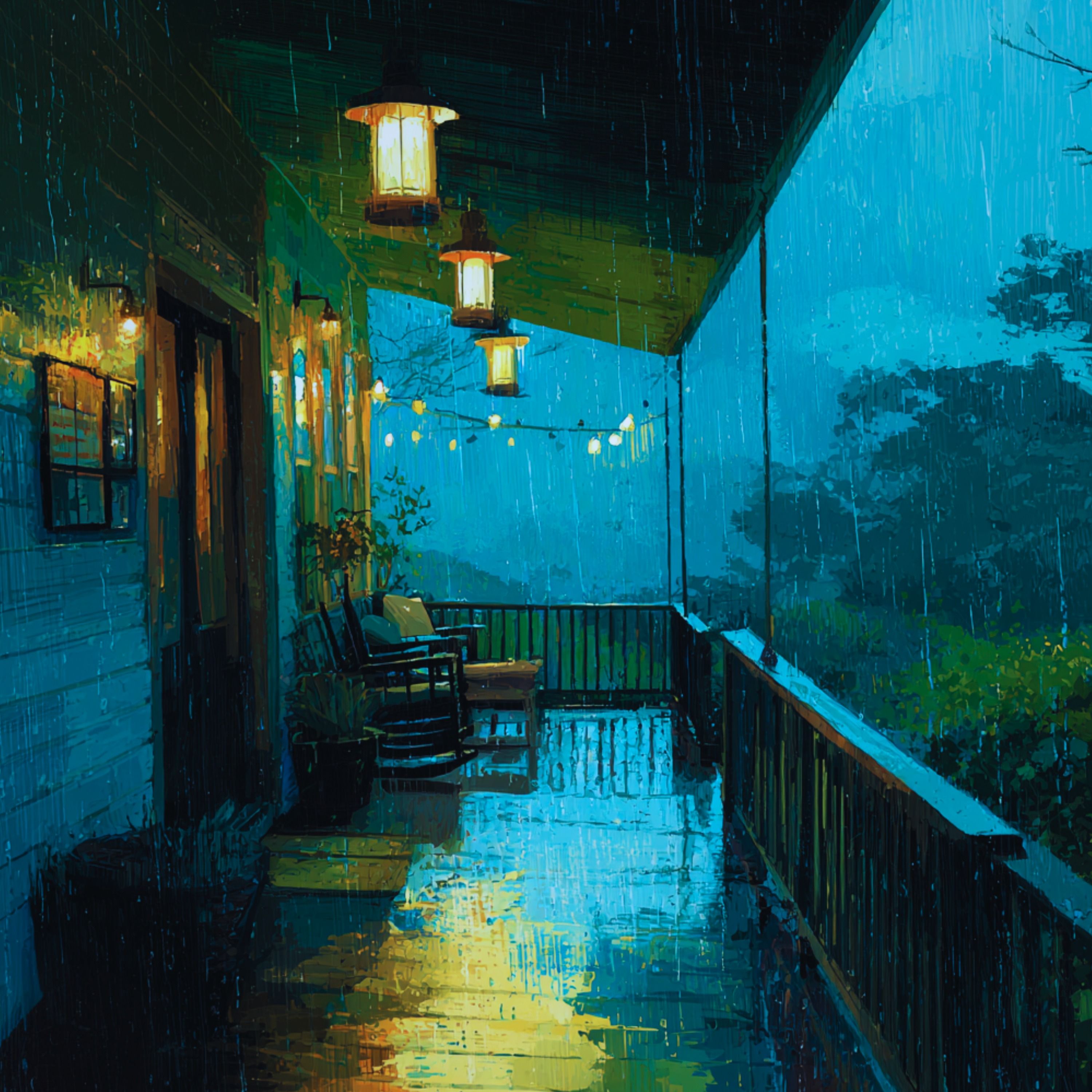 Front Porch Rain | Soothing Rain Sounds for Sleep cover art