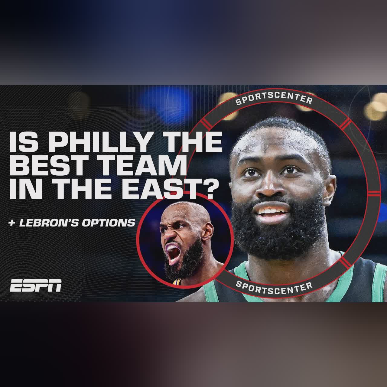 What is the 76ers’ CEILING with Jaylen Brown? 👀 + LeBron’s free agency options | SportsCenter