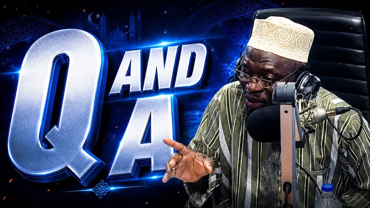 QUESTIONS AND ANSWERS ✅ — DR SHARAFUDDEEN GBADEBO RAJI حفظه الله ورعاه  cover art