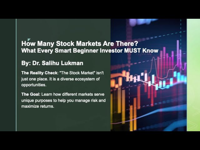How many stock markets are there? What every smart beginner investor MUST know cover art