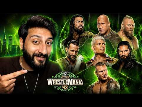 Booking The Perfect Match Card for WrestleMania 43 🔥