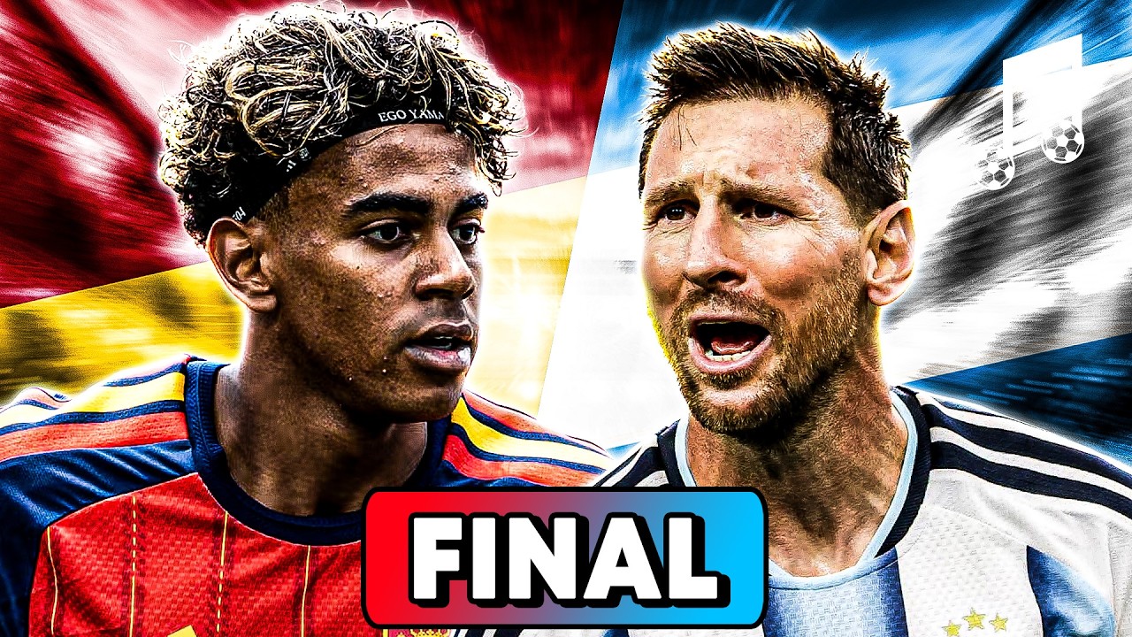 ♫ SPAIN VS ARGENTINA IN THE WORLD CUP FINAL! | Parody Splinter Wolf - Kohta Yamamoto
