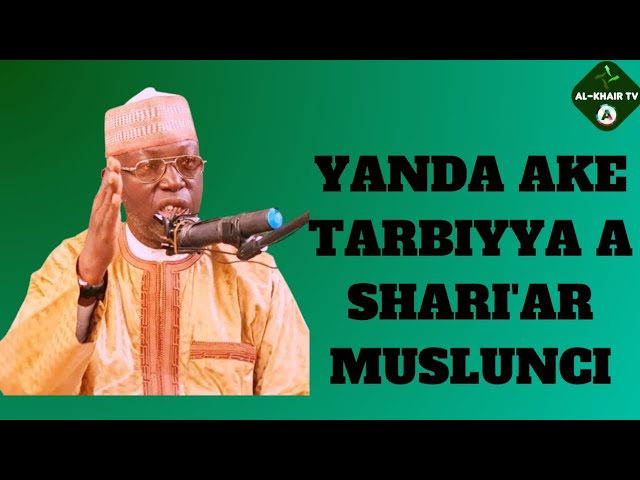 YANDA AKE TARBIYA Prof. Sheikh Umar Sani Fagge cover art