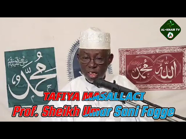 TAFIYA MASALLACI Prof. Sheikh Umar Sani Fagge cover art