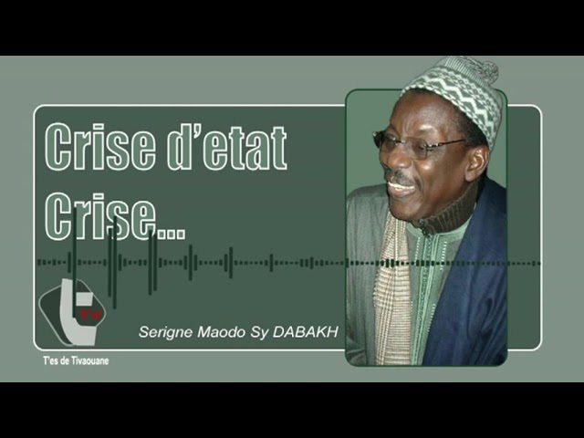 Crise d'etat crise... El Hadji Malick Sy MAODO cover art