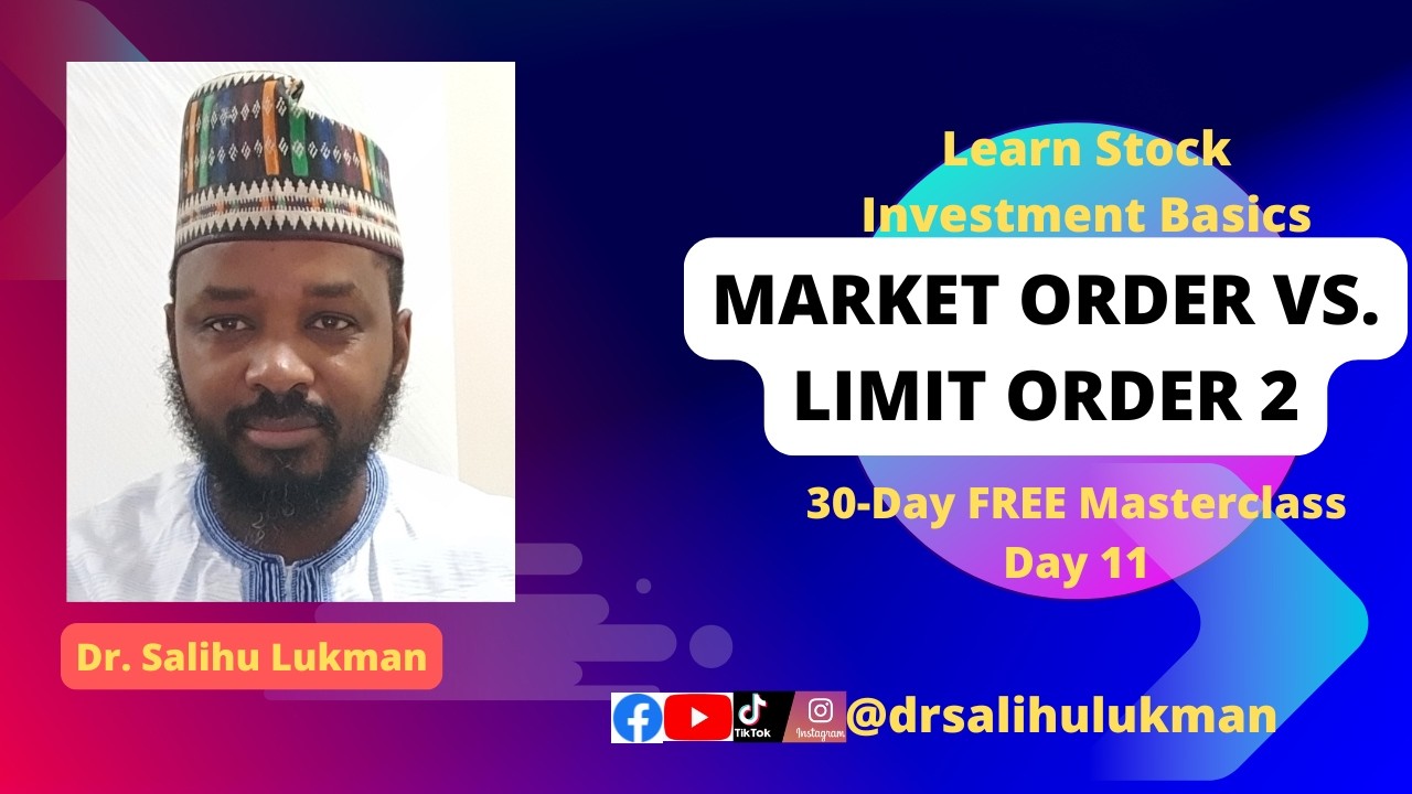 Market Order vs. Limit Order: Part 2 (Day 11) cover art