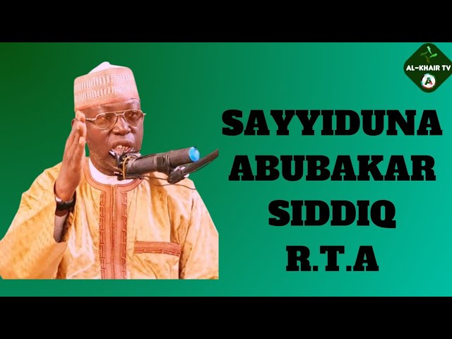 SAYYIDI ABUBAKAR SADIQ R.T.A Prof. Sheikh Umar Sani Fagge cover art