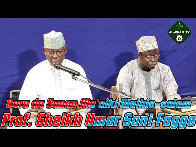 BARACE-BARACE DA SUNAN MA'AIKI ALAIHIS-SALAM Prof. Sheikh Umar Sani Fagge cover art