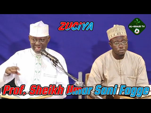 BAYANI AKAN ZUCIYA Prof. Sheikh Umar Sani Fagge cover art