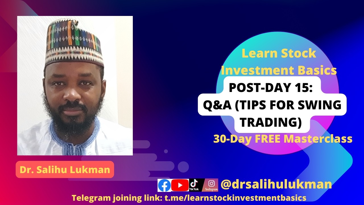 Post-Day 15: Q&A (Tips for swing trading) cover art