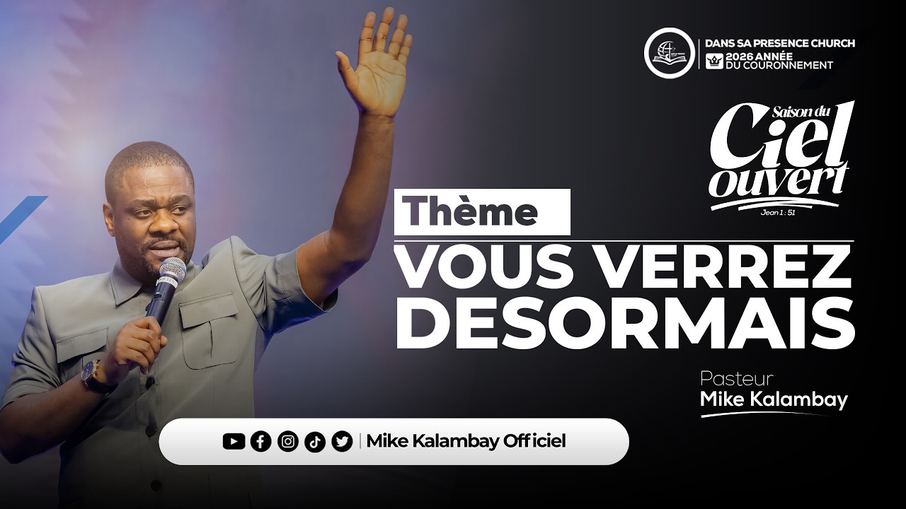 VOUS VERREZ DESORMAIS || Past.Mike KALAMBAY cover art