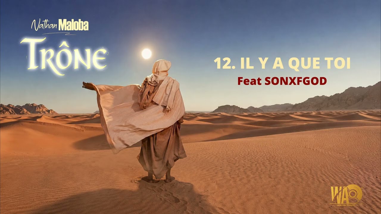 Nathan Maloba - IL Y A QUE TOI ft. SONXFGOD (Lyrics vidéo) cover art