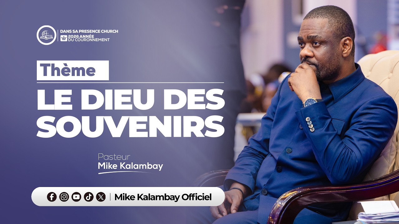 LE DIEU DES SOUVENIRS || Past.Mike KALAMBAY cover art
