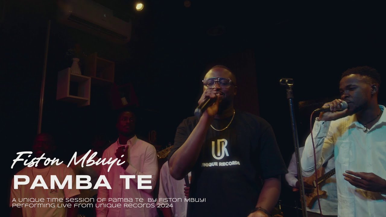 Fiston Mbuyi - Pamba Te / Unique Time (Live Session) | Unique Records cover art