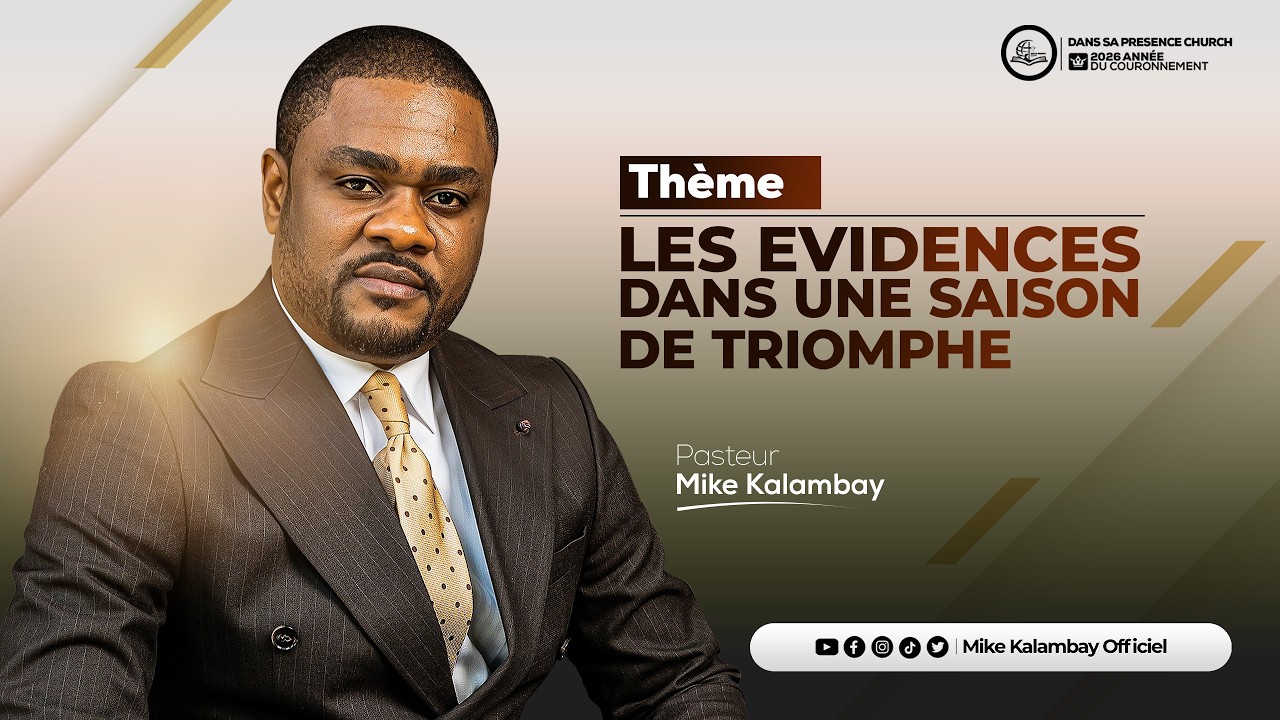 LES EVIDENCES DANS UNE SAISON DE TRIOMPHE || Past. Mike KALAMBAY cover art