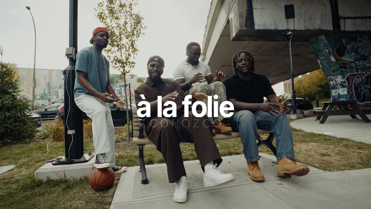 conozco - à la folie (album visualizer) cover art