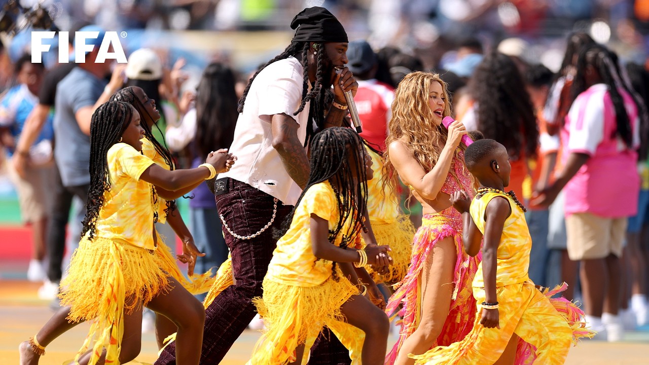 Shakira, Burna Boy & Triplets Ghetto Kids | FIFA World Cup 2026™ Final Halftime Show