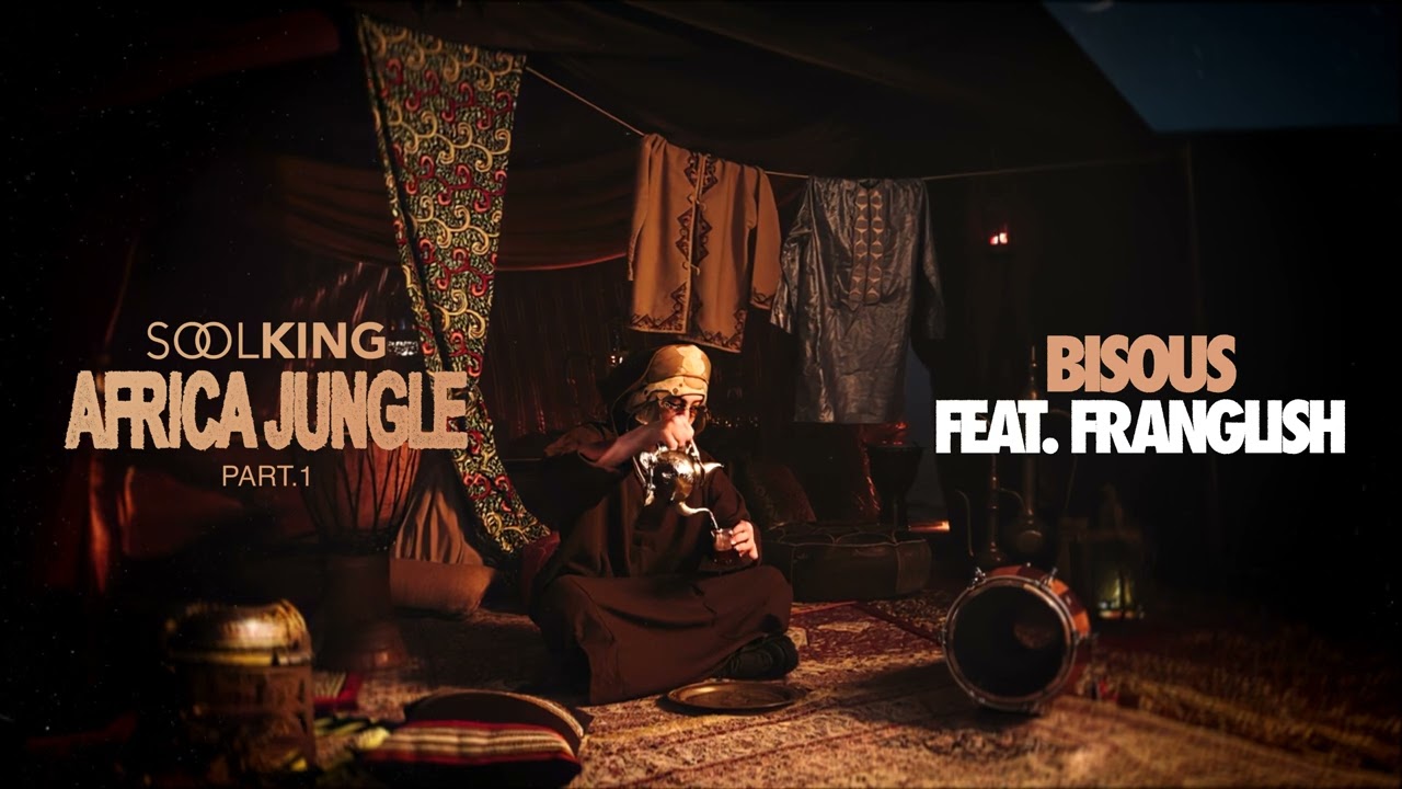 Soolking ft. Franglish - Bisous [Visualizer Officiel] cover art