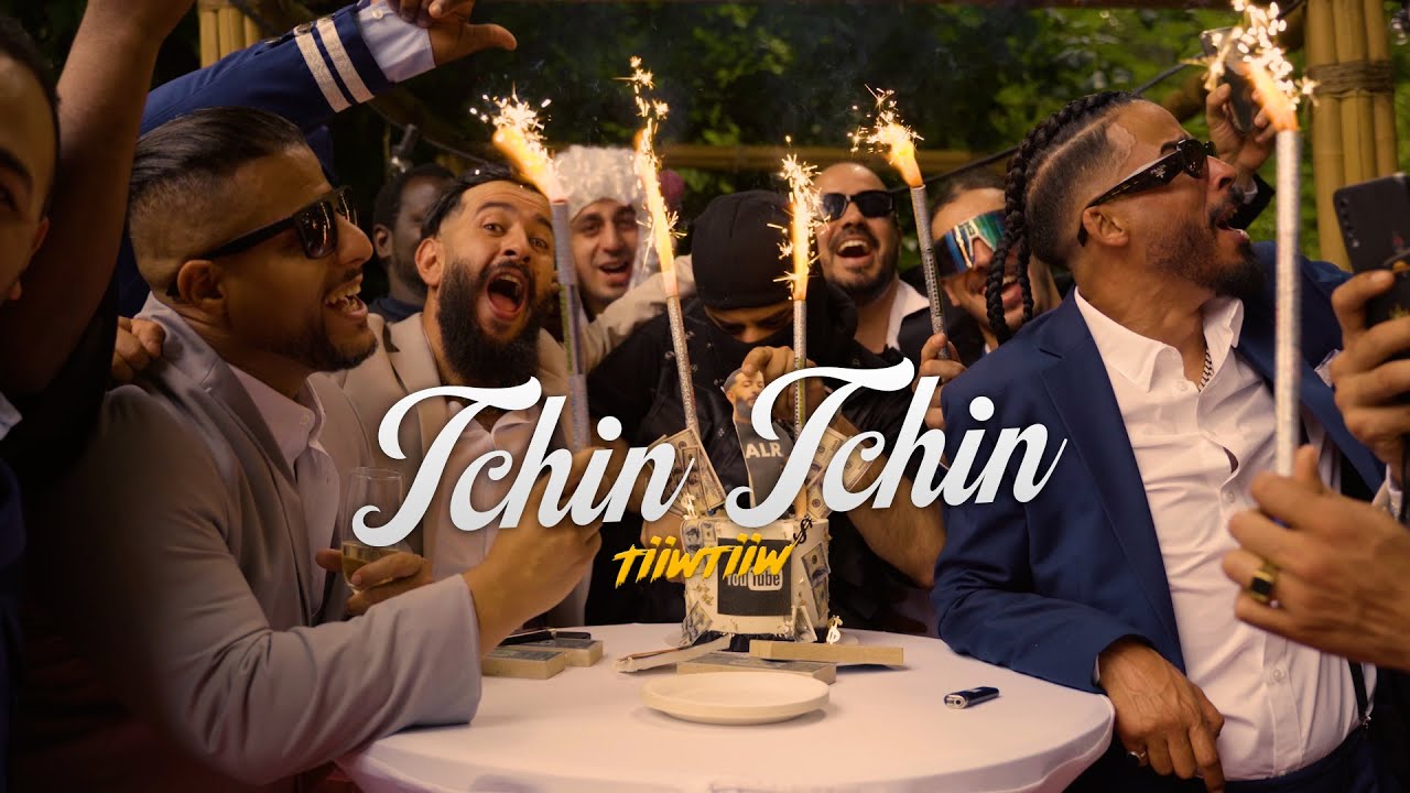 TiiwTiiw - TCHIN TCHIN ft. Djel  & La Richesse ( CLIP OFFICIEL ) cover art