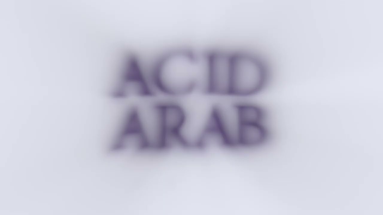 Acid Arab feat. Cheb Halim - Halim Guelil (Official Visualiser) cover art