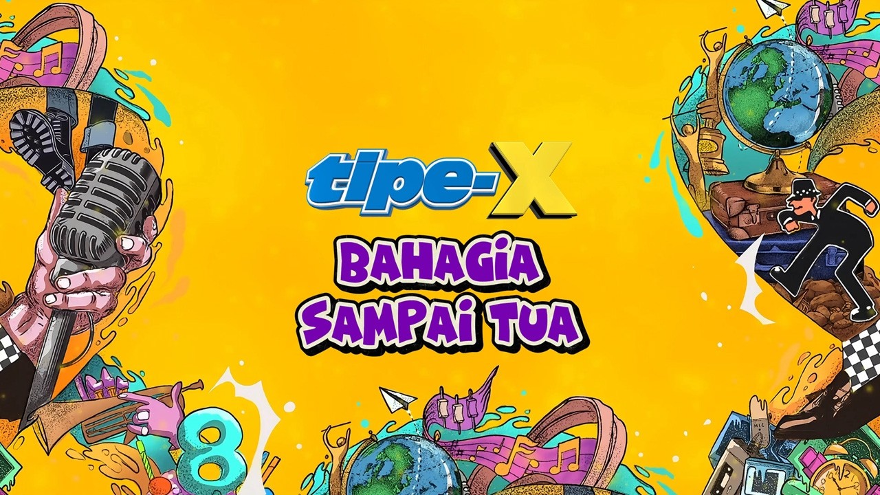 Tipe-X - Bahagia Sampai Tua ( Official Lyric Video ) cover art