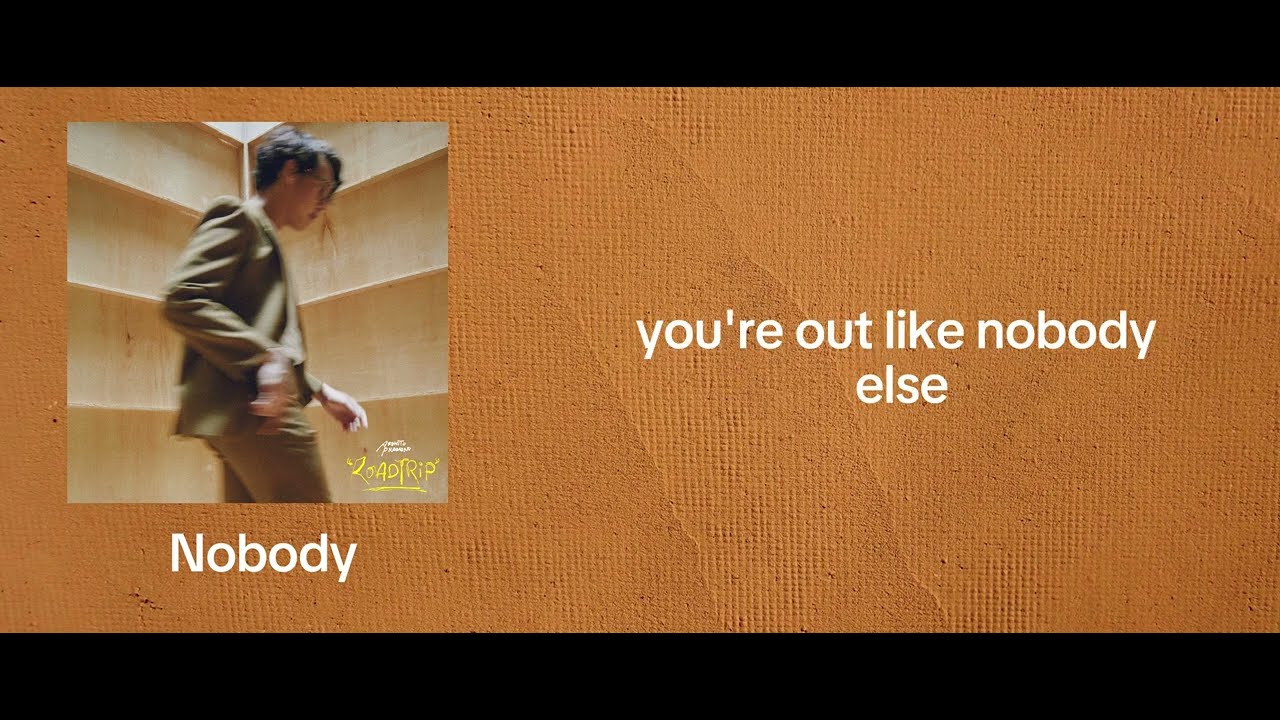 Ardhito Pramono - Nobody (Official Lyrics Video) cover art
