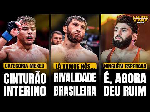 NOVO CINTURÃO NO UFC, TOP 10 PEGO NO D0PING, ANKALAEV X BRASIL DE NOVO, PARÇA DE POATAN COM MORAL E+