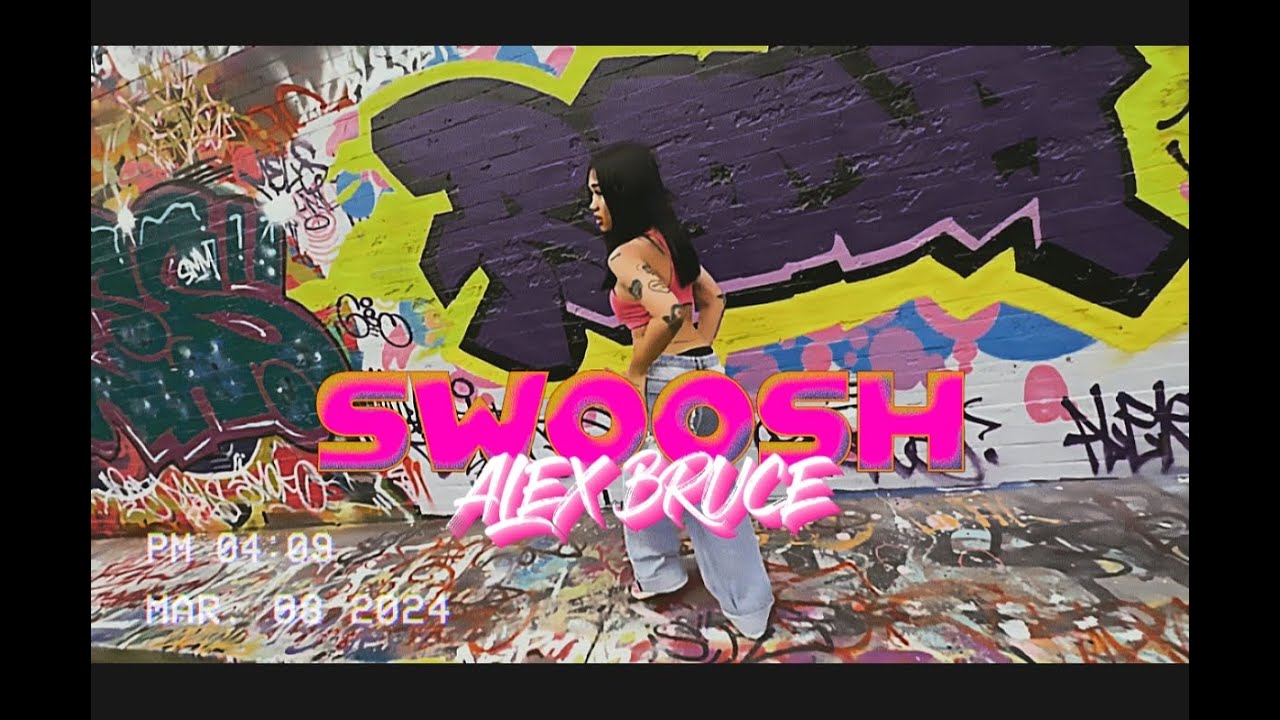 Alex Bruce ‘SWOOSH’ Lyric Visualizer cover art
