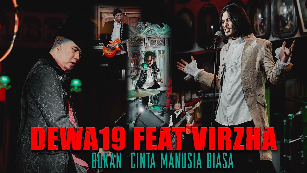 @Dewa19  Feat Virzha - Bukan Cinta Manusia Biasa cover art