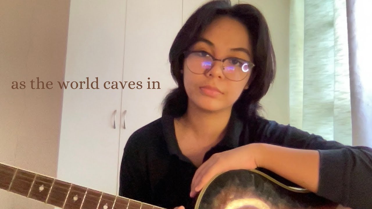 as the world caves in - acoustic cover cover art