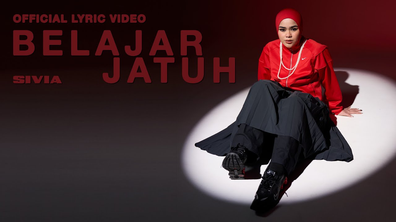 SIVIA - Belajar Jatuh (Official Lyric Video) cover art