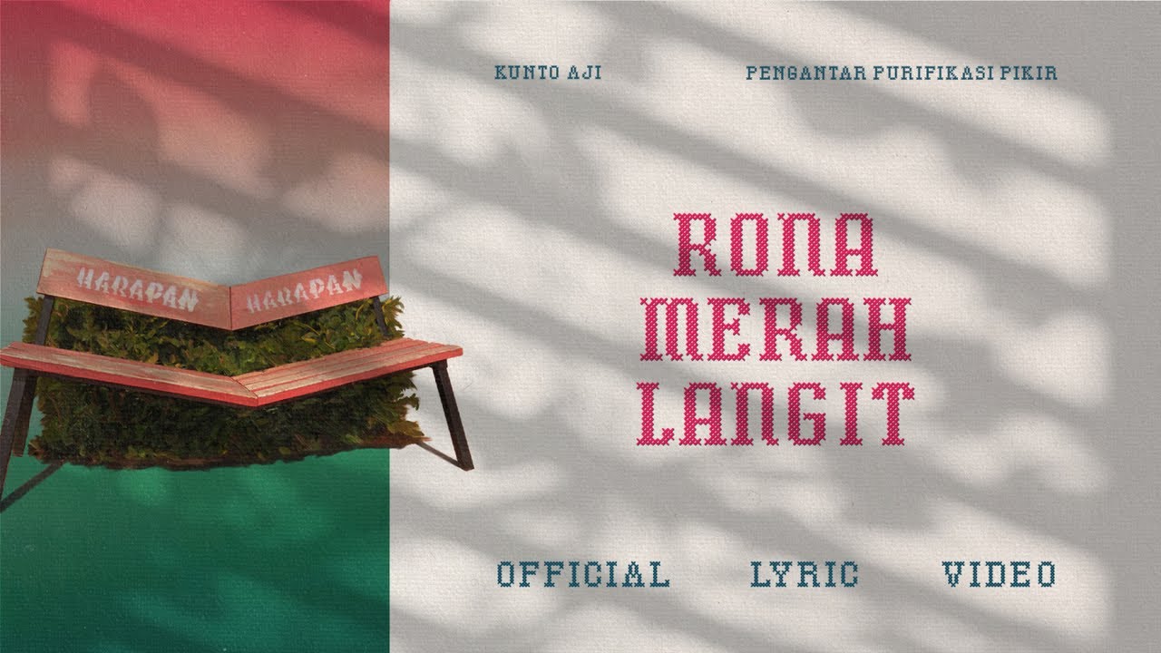 Kunto Aji - Rona Merah Langit (Official Lyric Video) cover art