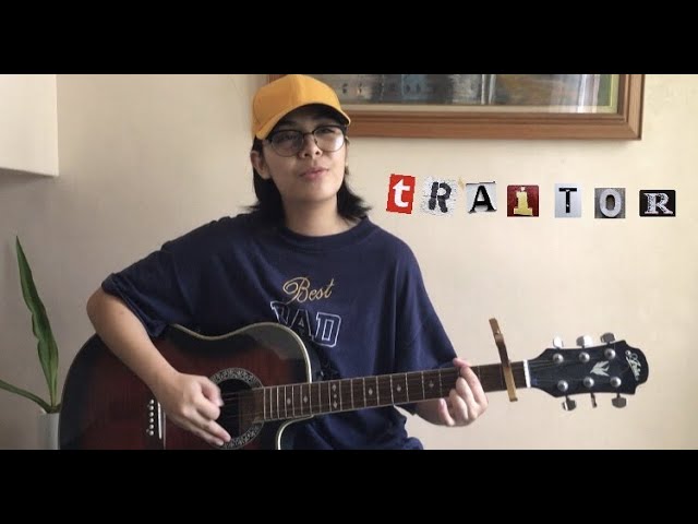traitor - olivia rodrigo (raw acoustic cover) cover art