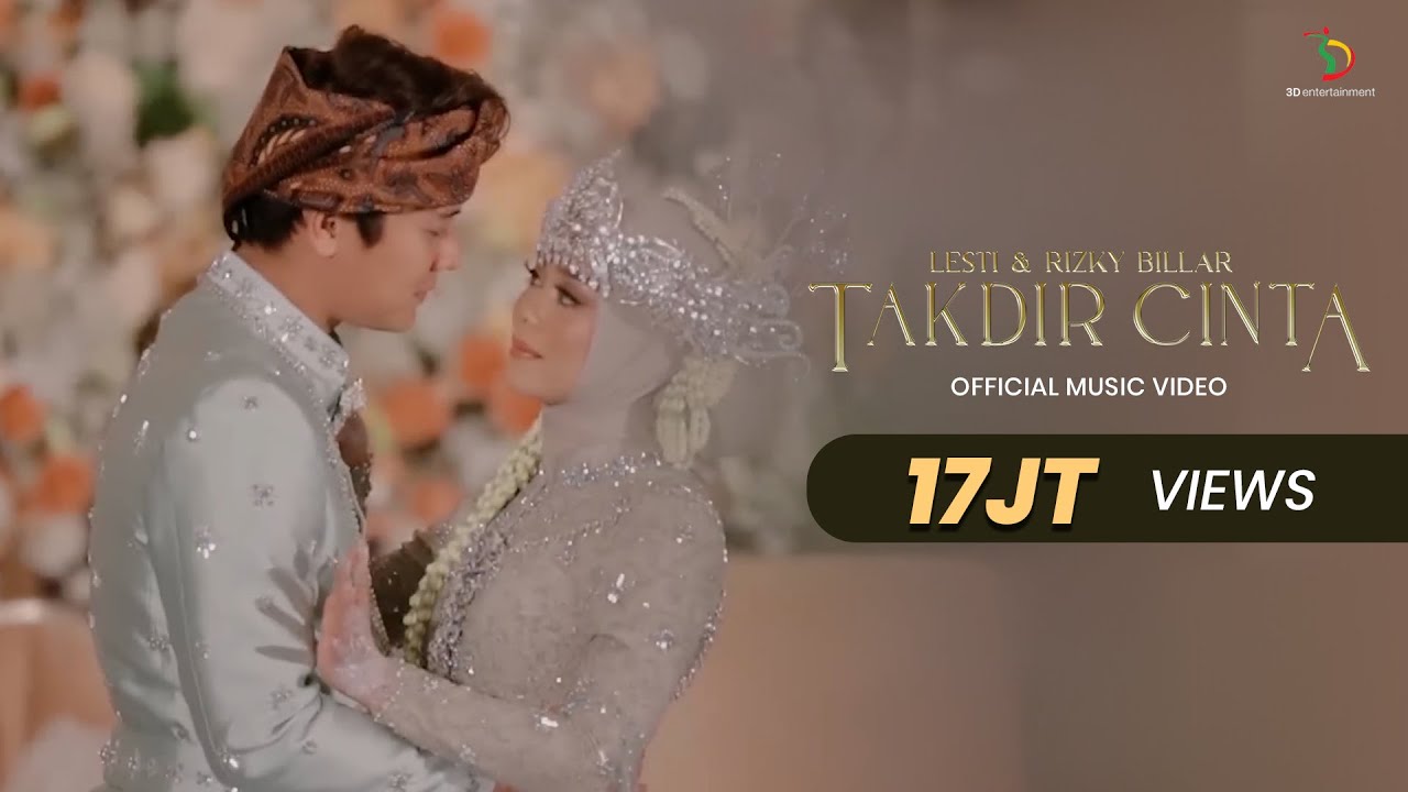 Lesti & Rizky Billar - Takdir Cinta | Official Music Video cover art