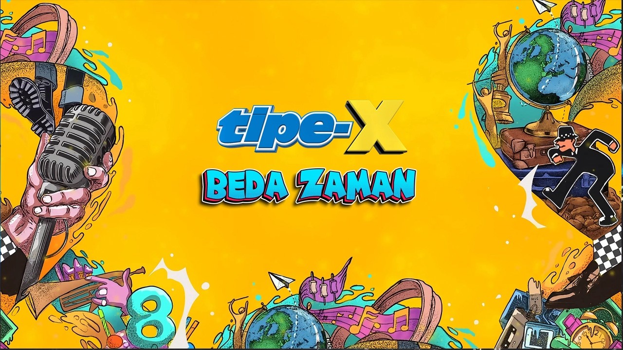 Tipe-X - Beda Zaman ( Official Lyric Video ) cover art